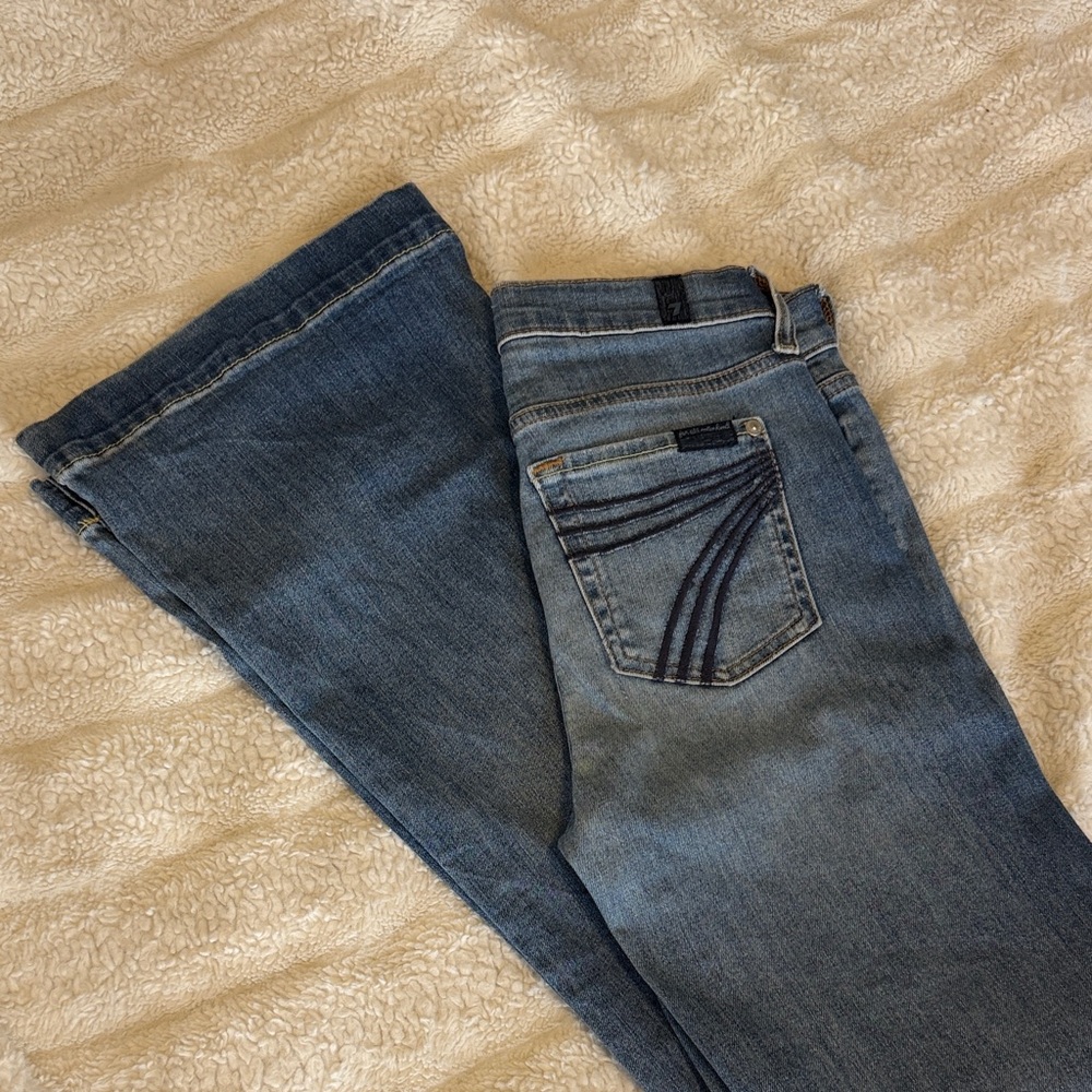 Seven from mankind, women’s dojo 35 inch inseam size 25